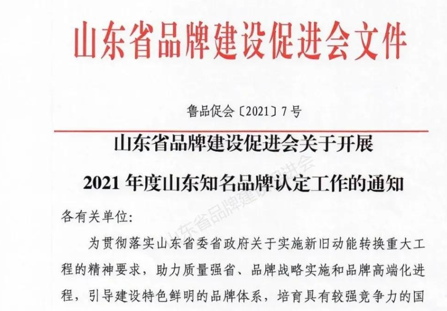 海博電氣企業(yè)、產(chǎn)品同獲“山東知名品牌”殊榮